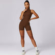 Contour Romper - Brown