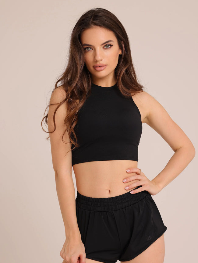 Endurance Running Shorts - Black - AIRE