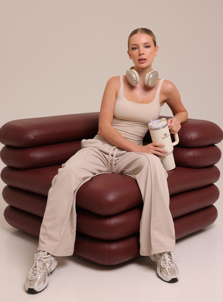 Lounge Joggers - Beige - AIRE