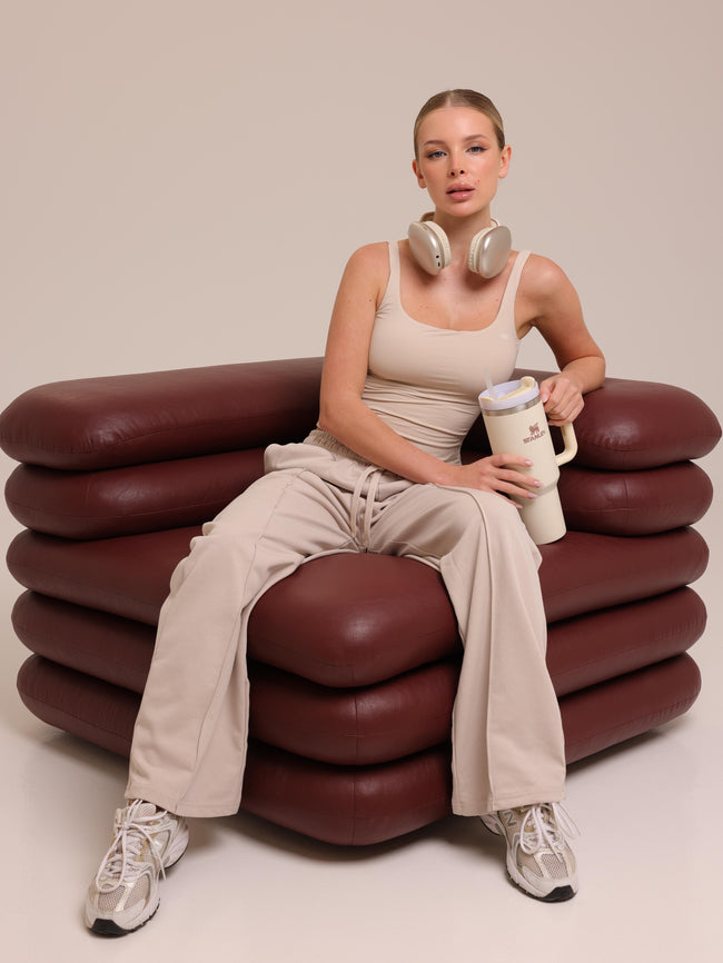 Lounge Joggers - Beige - AIRE