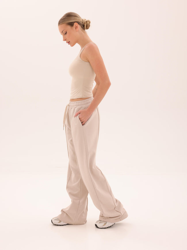 Lounge Joggers - Beige - AIRE