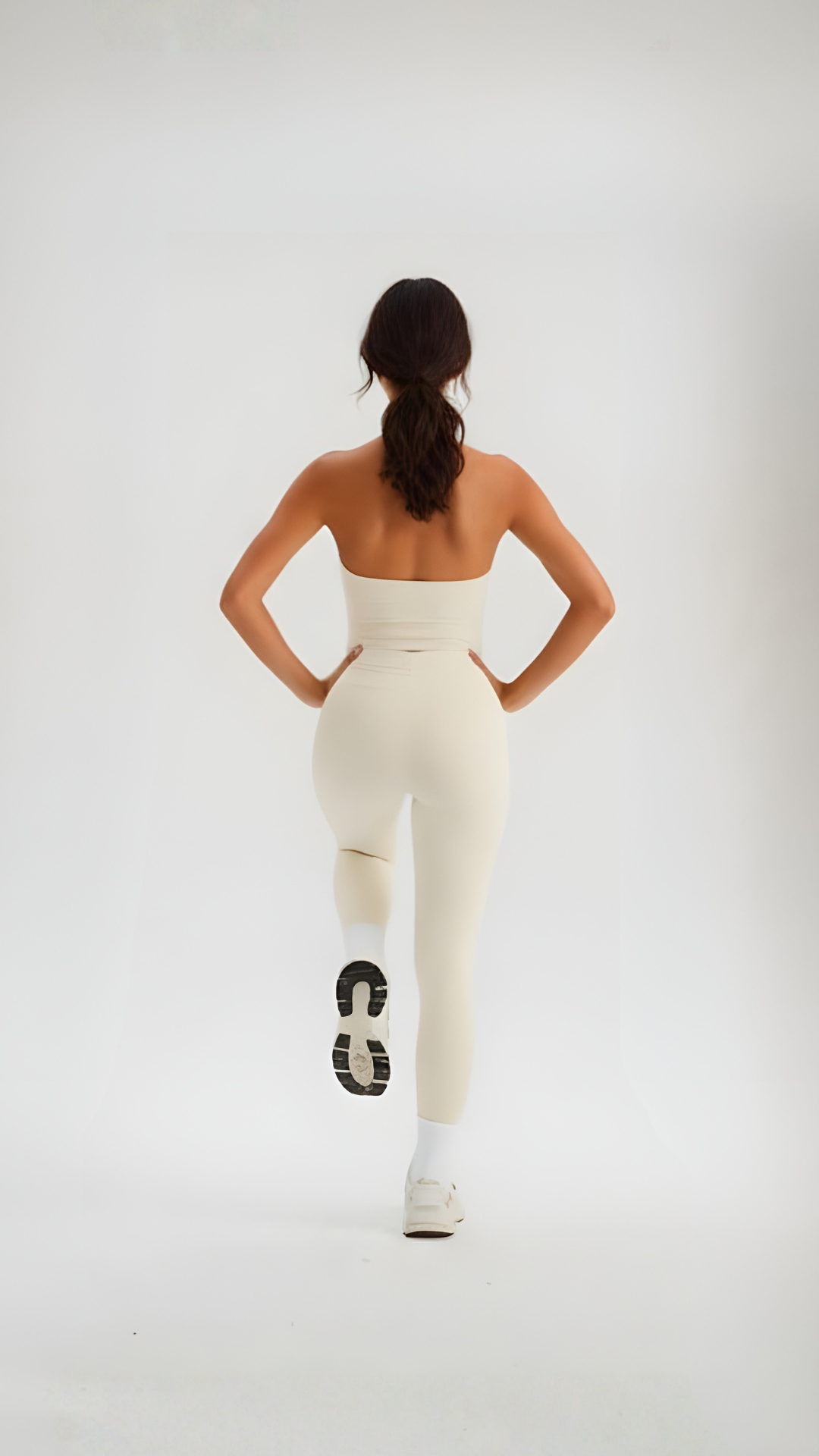 Pilates Leggings - Beige - AIRE