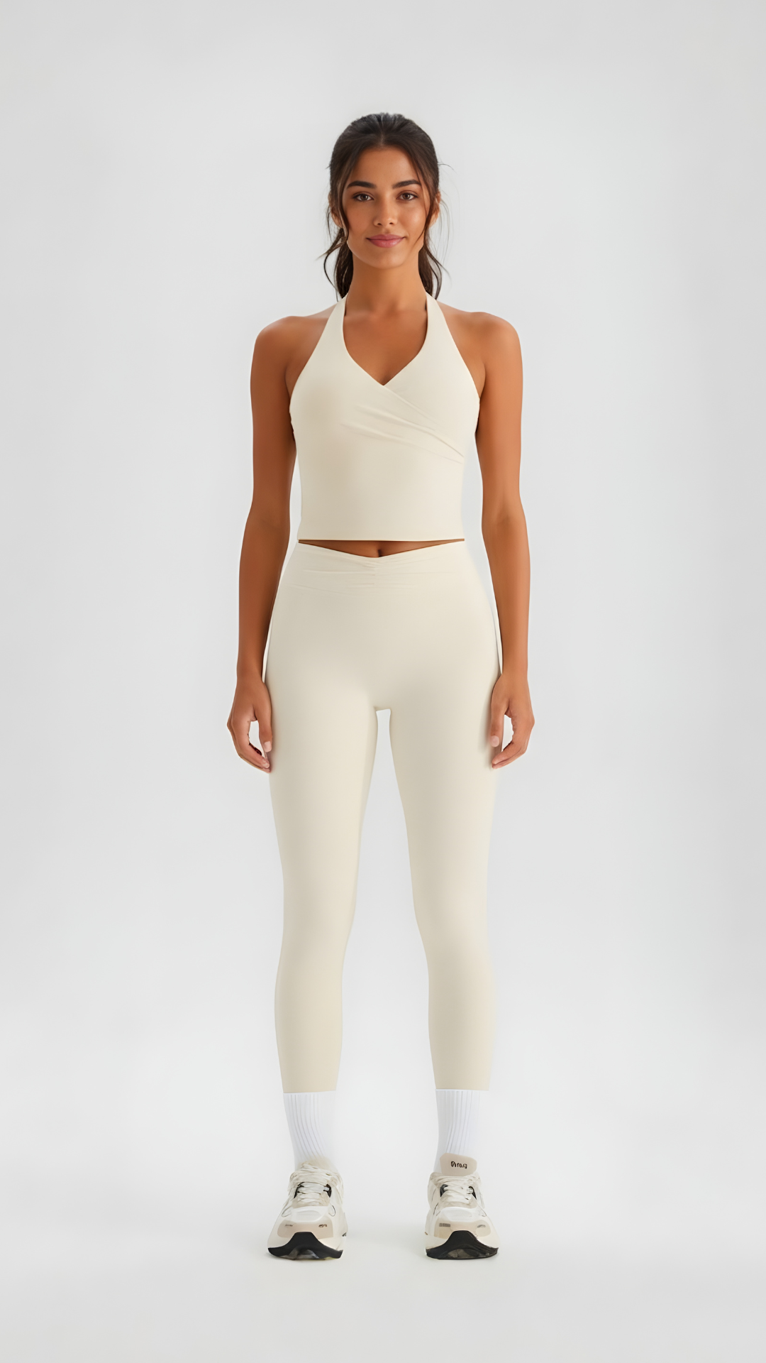 Pilates Leggings - Beige - AIRE